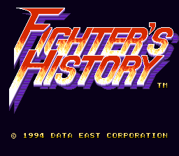 Fighter's History